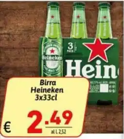Ipercarni Birra Heineken offerta