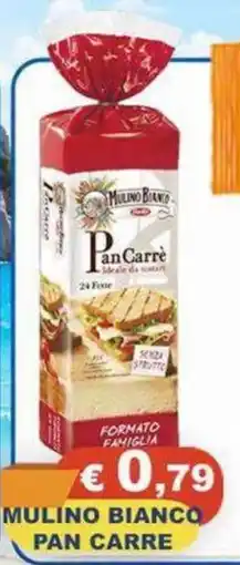 Magazzini del Risparmio Mulino Bianco Pan Carre offerta