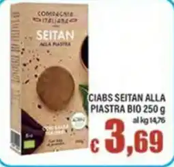 Top Supermercati Ciabs Seitan alla Piastra Bio offerta