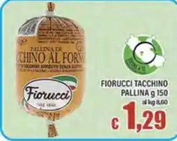 Top Supermercati Fiorucci tacchino pallina offerta