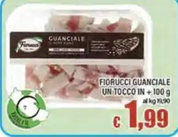 Top Supermercati Fiorucci guanciale offerta