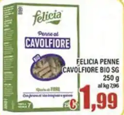 Top Supermercati Felicia Penne al Cavolfiore Bio offerta