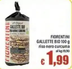 Top Supermercati Fiorentini Gallette Bio offerta