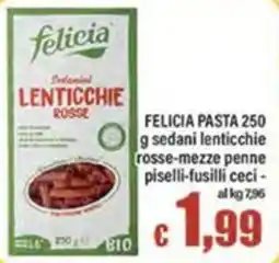 Top Supermercati Felicia lenticchie rosse offerta