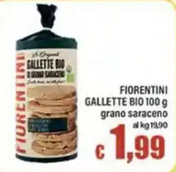 Top Supermercati Fiorentini Gallette Bio offerta