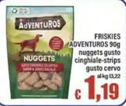 Top Supermercati Friskies Adventuros nuggets gusto cinghiale offerta