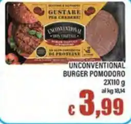 Top Supermercati Unconventional burger pomodoro offerta