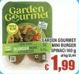 Top Supermercati Garden Gourmet mini burger spinaci offerta