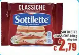 Top Supermercati Sottilette classiche offerta