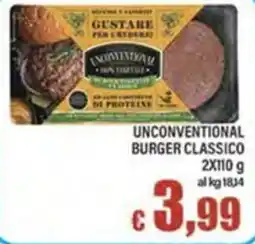 Top Supermercati Unconventional burger classico offerta