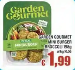 Top Supermercati Garden Gourmet mini burger broccoli offerta