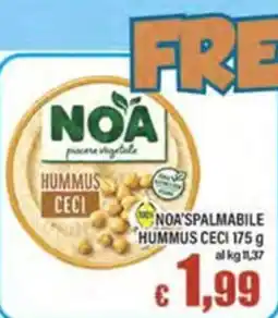 Top Supermercati NOA Hummus Ceci offerta