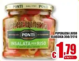 Gesad Supermercati Peperuzia Ponti insalata per riso offerta