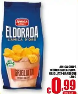 Gesad Supermercati Amica chips Eldorada classica grigliata barbeque offerta