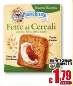 Gesad Supermercati Fette ai Cereali Mulino Bianco offerta