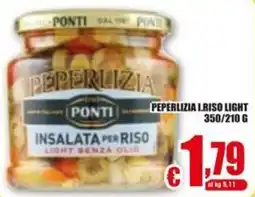 Gesad Supermercati Pepelizia I.Riso Light insalata per riso light senza olio offerta