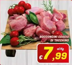 Idromarket Bocconcini coscio di tacchino offerta