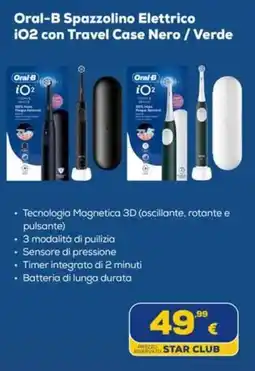 Euronics Tufano Oral-B Spazzolino Elettrico iO2 offerta