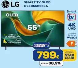 Euronics Tufano LG SMART TV OLED OLED55B56LA offerta