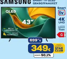 Euronics Tufano Samsung Smart TV QLED offerta