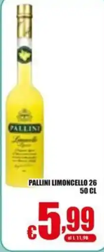 Gesad Supermercati Pallini Limoncello 26 offerta