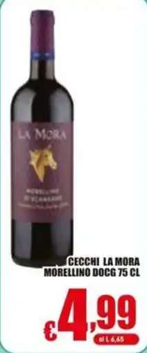 Gesad Supermercati Cecchi la Mora Morellino DOCG offerta