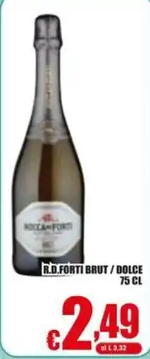Gesad Supermercati R.D.FORTI Brut / Dolce offerta