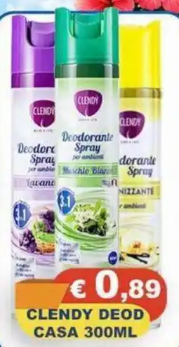 Magazzini del Risparmio Clendy deodorante spray offerta