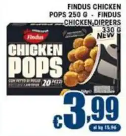 Sacoph Findus Chicken Pops offerta