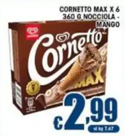 Sacoph Cornetto Max offerta