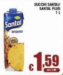 Sacoph Santal ananas offerta