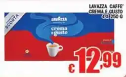 Sacoph Lavazza Caffè Crema e Gusto offerta