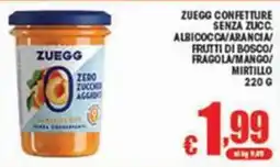 Sacoph Zuegg confetture senza zucchero offerta
