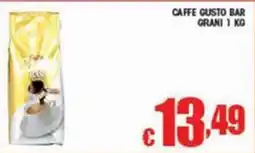 Sacoph Caffè Gusto Bar offerta