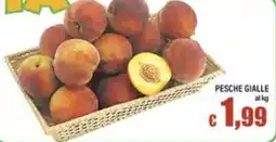 Top Supermercati Pesche gialle offerta
