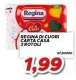MA Supermercati Regina di cuori carta casa offerta