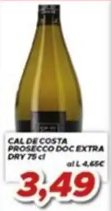 MA Supermercati Cal de Costa Prosecco Doc Extra Dry offerta