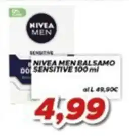 MA Supermercati Nivea men balsamo sensitive offerta