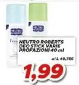 MA Supermercati Neutro Roberts deo stick offerta