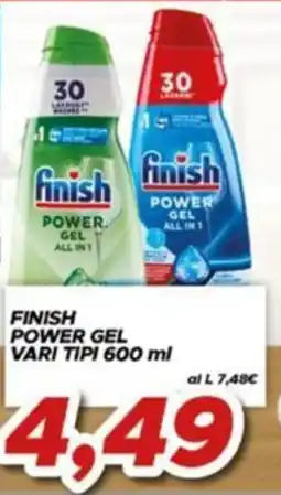 MA Supermercati Finish Power Gel offerta