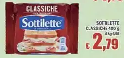 Top Supermercati Sottilette classiche offerta