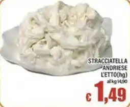 Top Supermercati Stracciatella andriese offerta