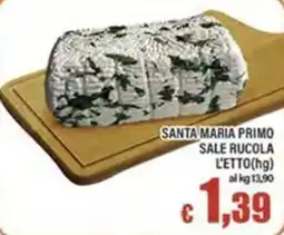 Top Supermercati Santa Maria Primo sale rucola offerta