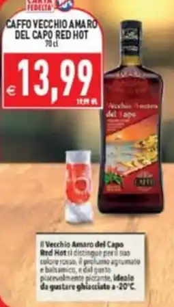 Supermercati Agorà Caffo Vecchio Amaro del Capo Red Hot offerta