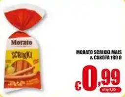 Gesad Supermercati Morato scrikki mais & carota offerta