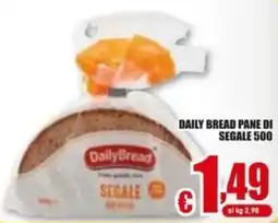 Gesad Supermercati DailyBread pane di segale offerta