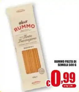 Gesad Supermercati Rummo pasta di semola offerta