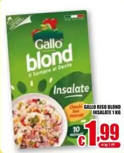 Gesad Supermercati Gallo riso blond insalate offerta