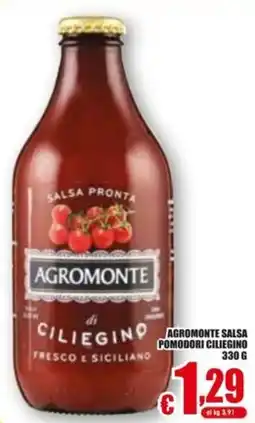 Gesad Supermercati Agromonte salsa pomodori ciliegino offerta