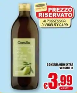 Gesad Supermercati Consilia olio extra vergine di oliva offerta